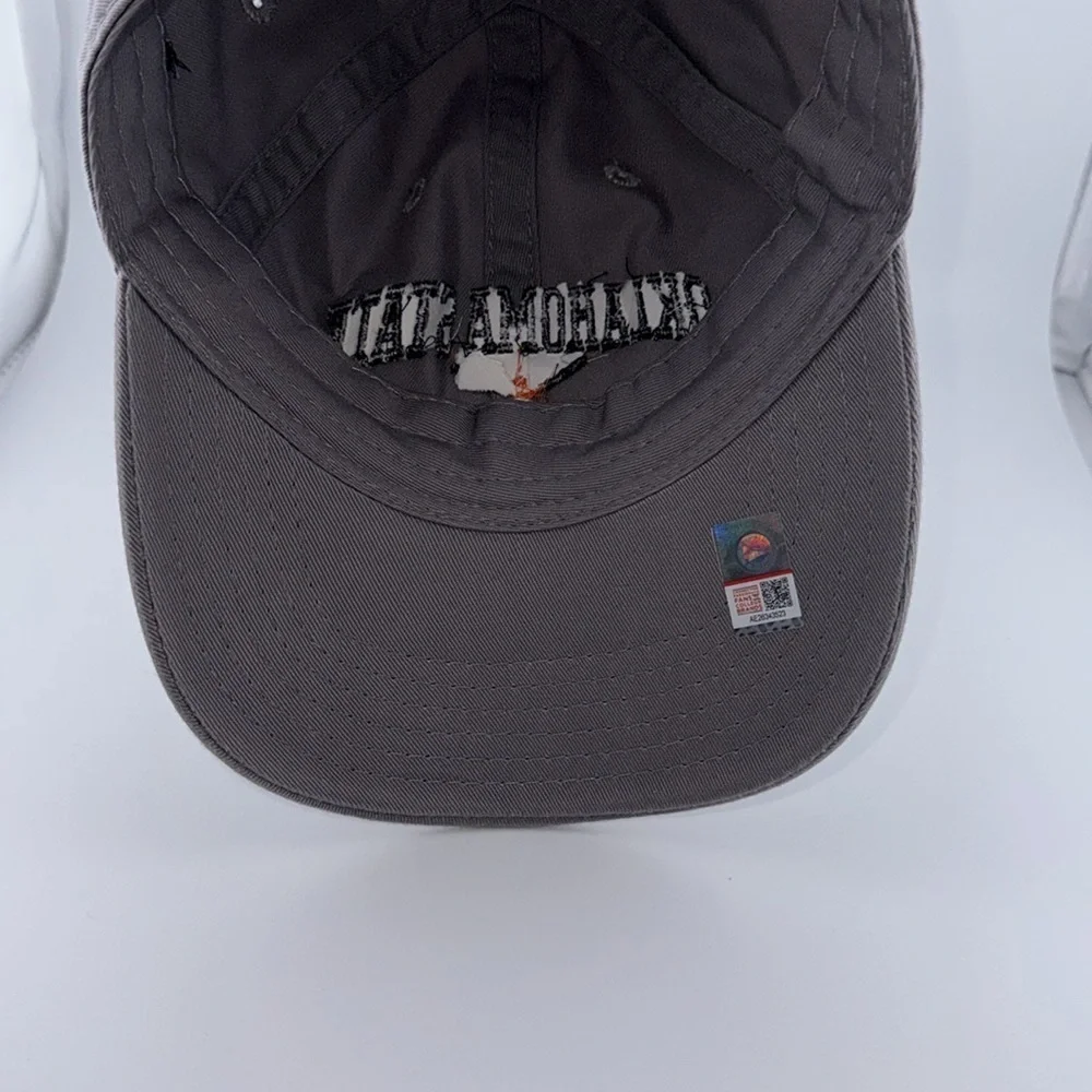 NWT OKLAHOMA STATE UNIVERSITY OSU GOLF FAN CAP HAT GRAY LEGACY ADJUSTABLE - Picture 6 of 8